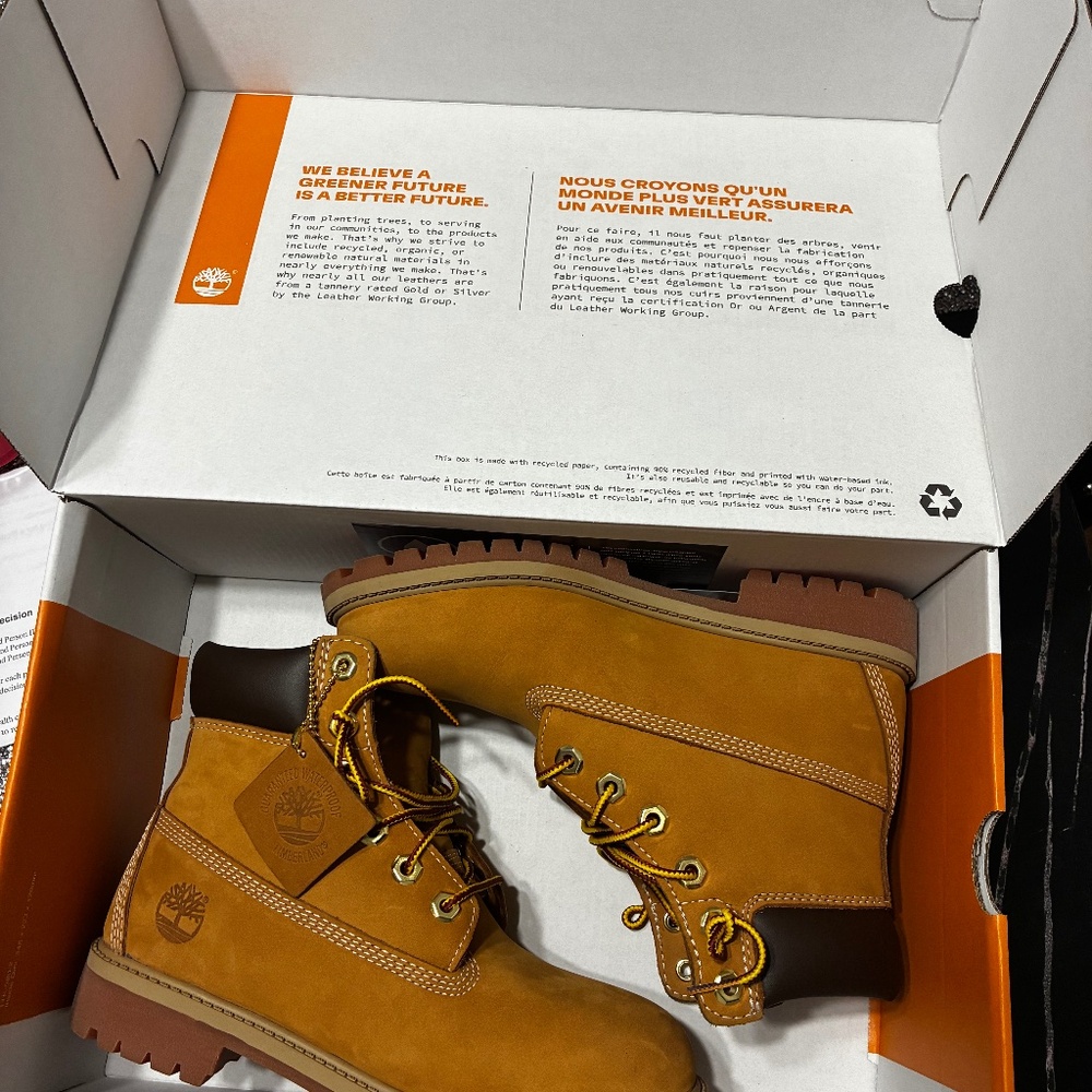 Grade school Timberland Boots